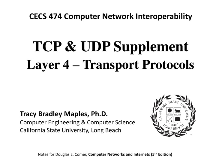 TCP and UDP in Computer Network Interoperability
