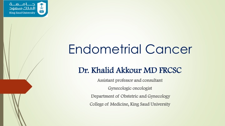 Endometrial Cancer: Risk Factors, Diagnosis, and Management