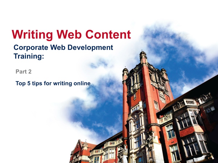 Effective Tips for Writing Online Content