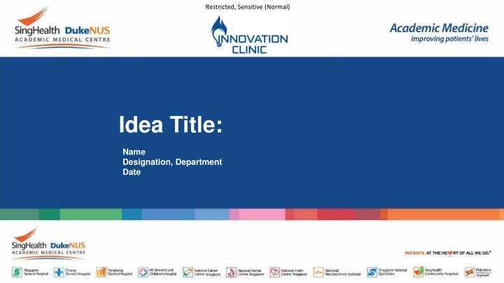 Innovative Healthcare Solution Proposal