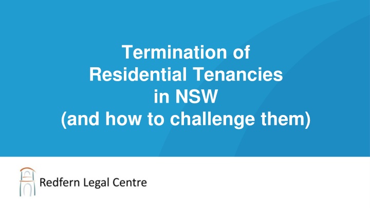 Termination of Residential Tenancies in NSW