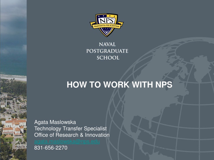 Collaborative Research and Development Agreements (CRADAs) with NPS