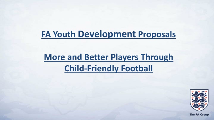 Enhancing Youth Football Development Strategies for Better Players