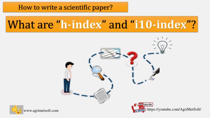 H-Index and I10-Index in Scientific Research