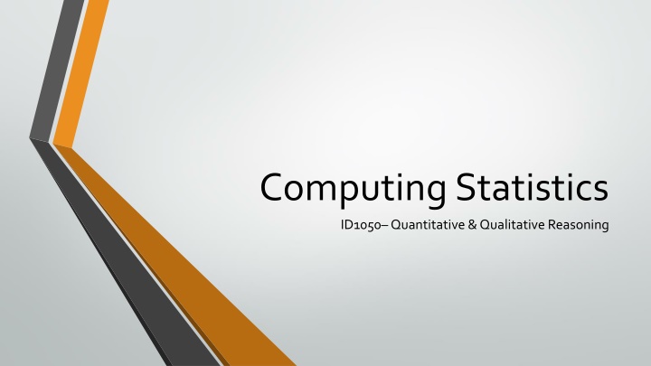 Key Statistics Concepts in Data Analysis