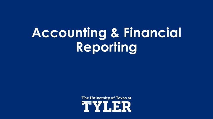 Accounting & Financial Reporting Services Overview