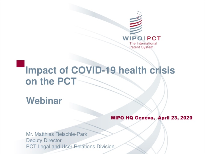 Impact of COVID-19 on PCT: Current Updates and Guidelines