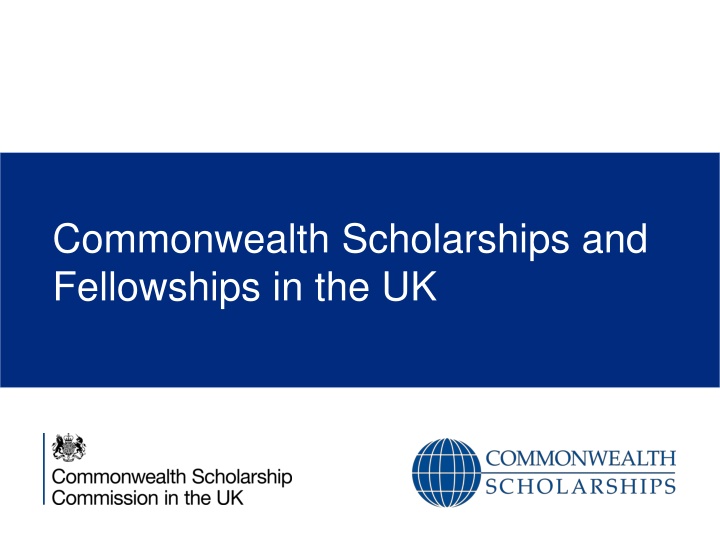 Opportunities for Higher Education with Commonwealth Scholarships in the UK