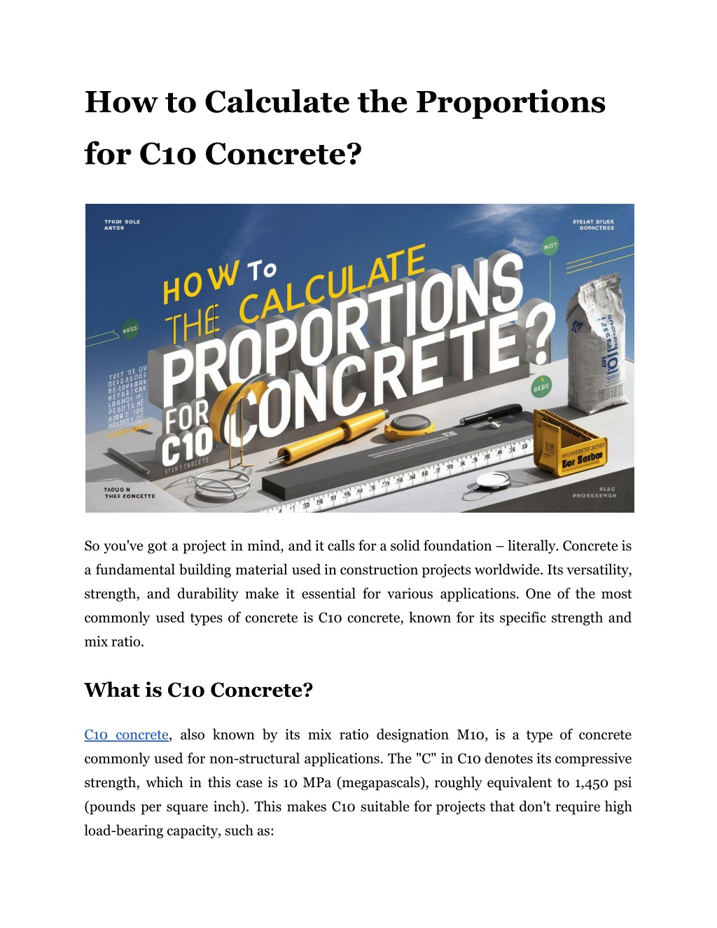 how to calculate the proportions l.w