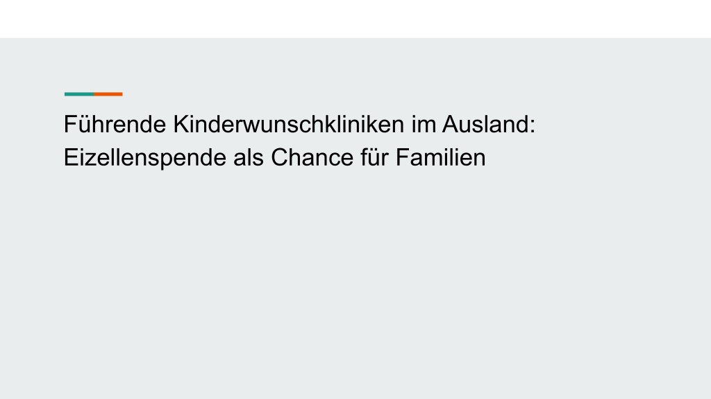 f hrende kinderwunschkliniken im ausland l.w