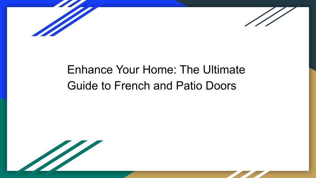 enhance your home the ultimate guide to french l.w