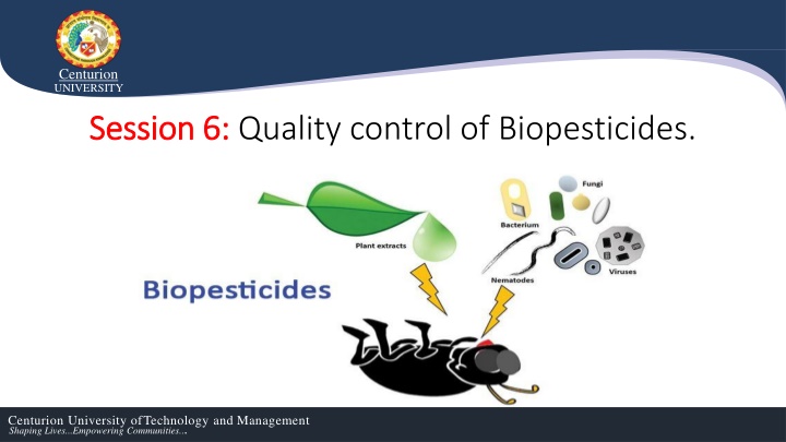 Importance of Quality Control in Biopesticides Manufacturing