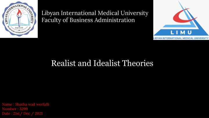Realist and Idealist Theories in Business Administration