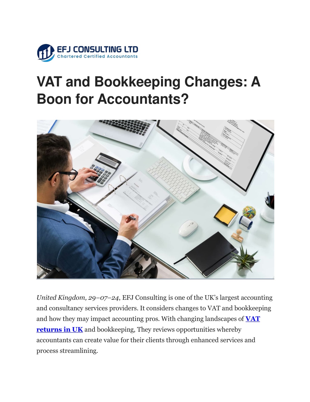 vat and bookkeeping changes a boon for accountants l.w