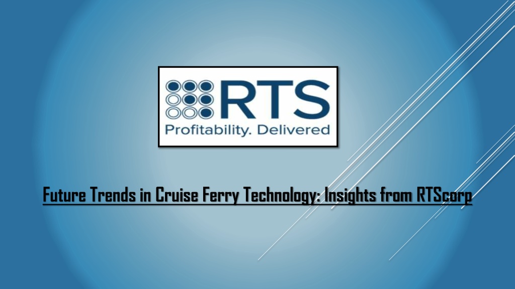 future trends in cruise ferry technology insights l.w