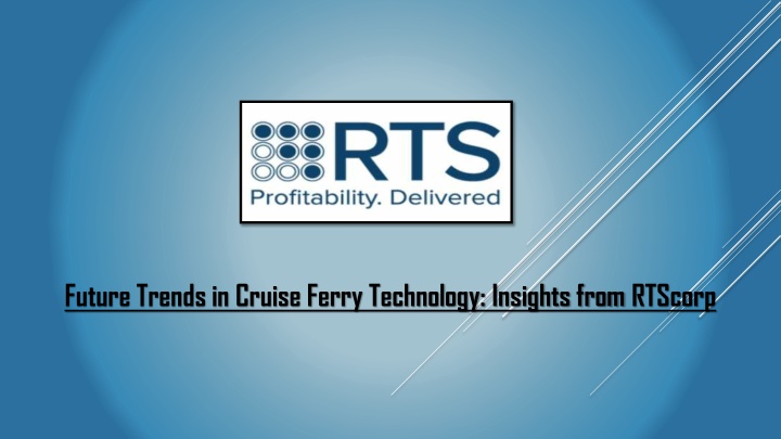 future trends in cruise ferry technology insights n.w