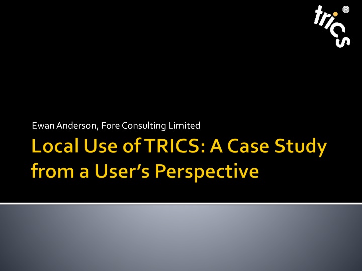 TRICS Analysis for Large-Scale Development Projects