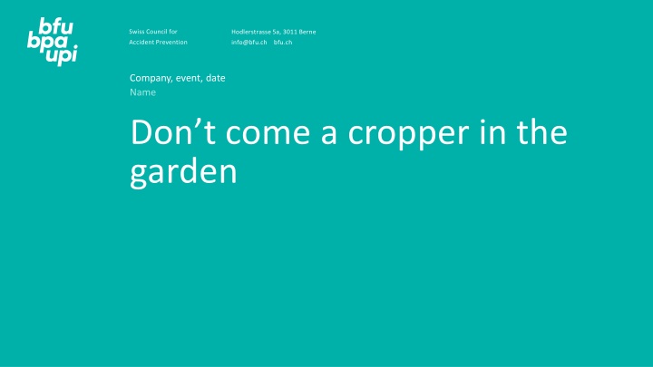 Garden Safety Tips: Prevent Accidents and Stay Safe Outdoors