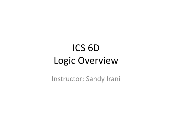 Logic in Mathematics and Computer Science