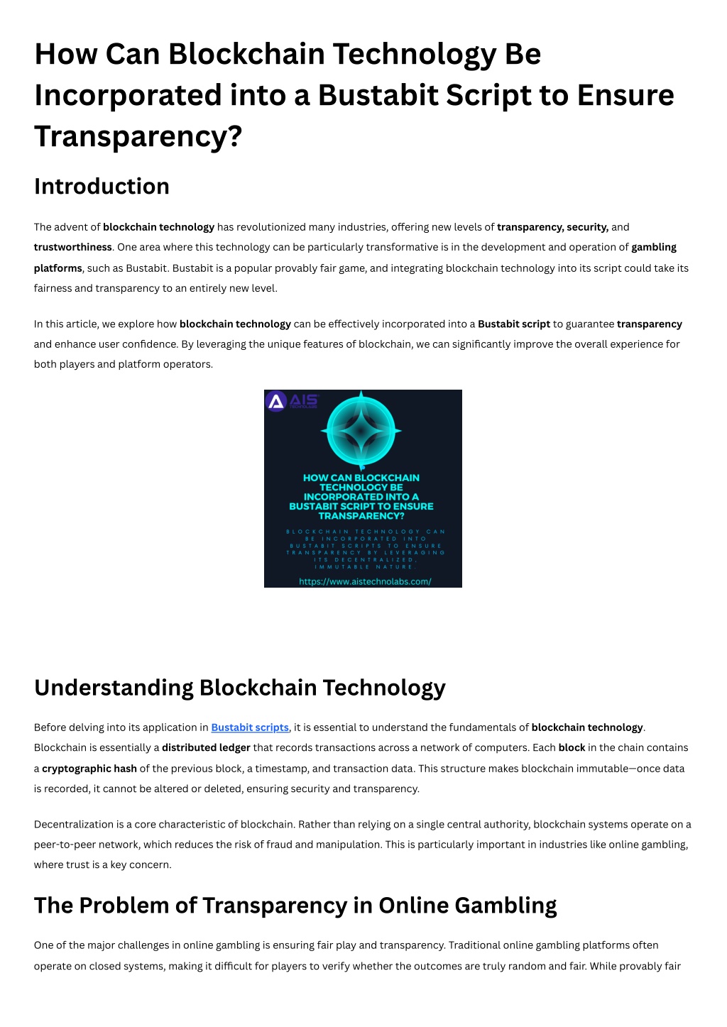 how can blockchain technology be incorporated l.w