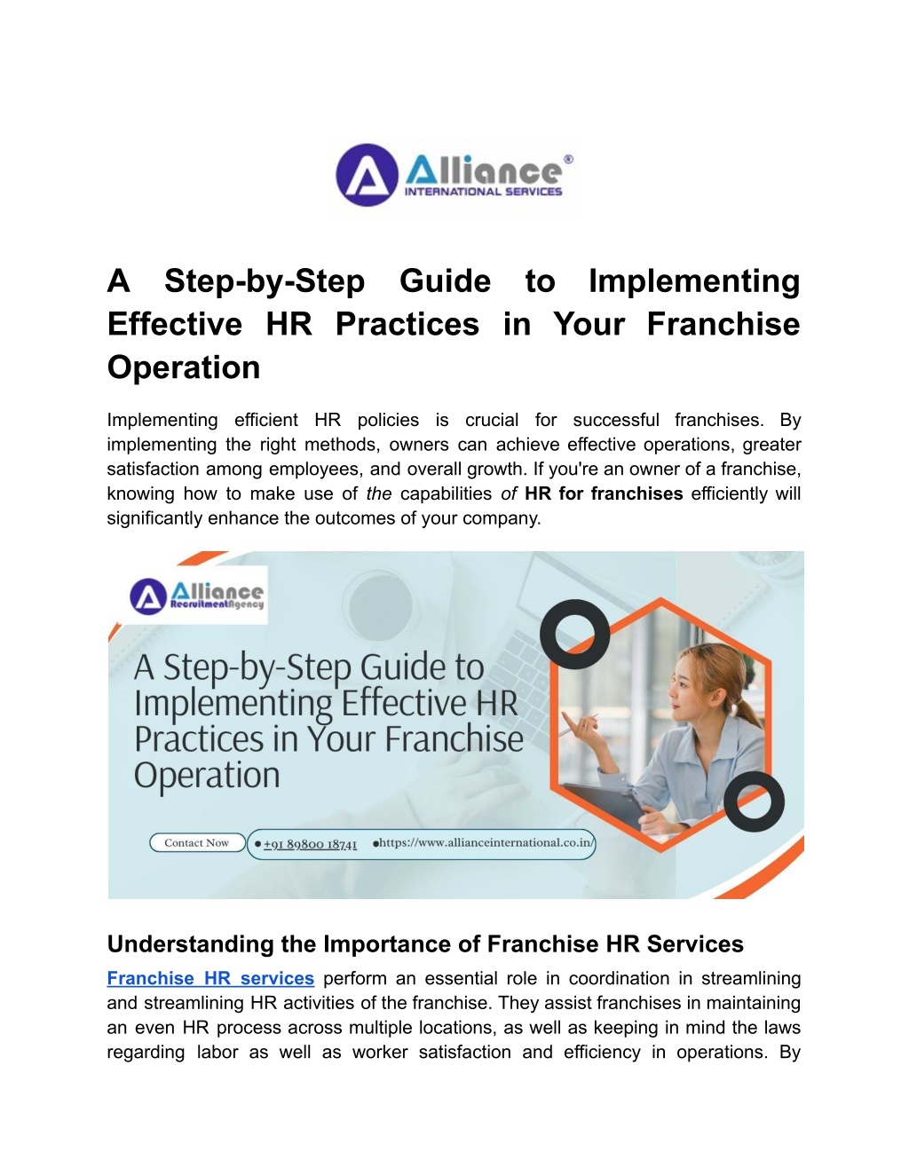 a effective hr practices in your franchise l.w