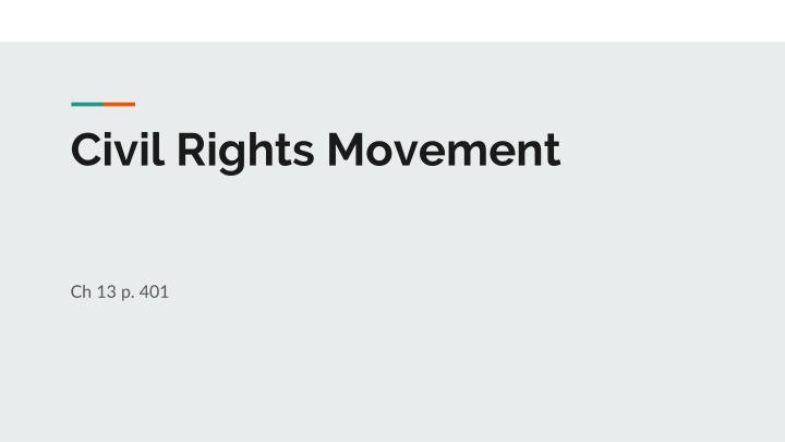 Civil Rights Movement in America: Key Events and Leaders
