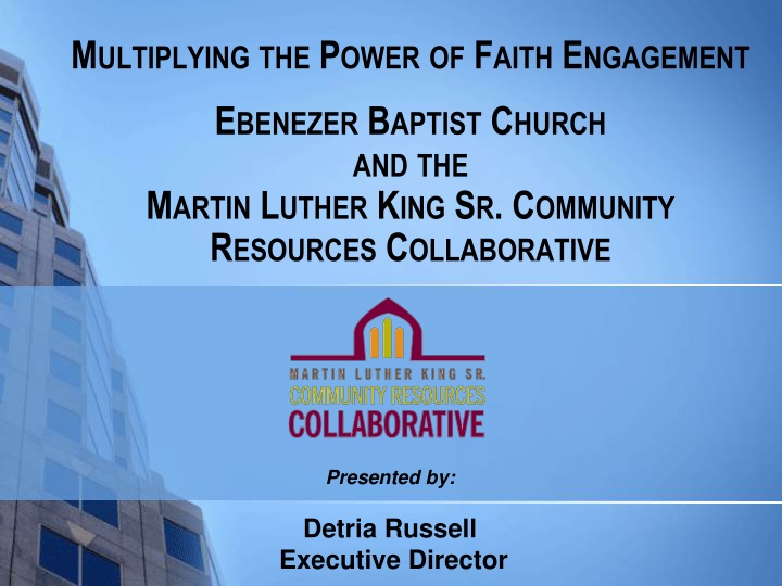 Empowering Communities: The Martin Luther King Sr. Community Resources Collaborative