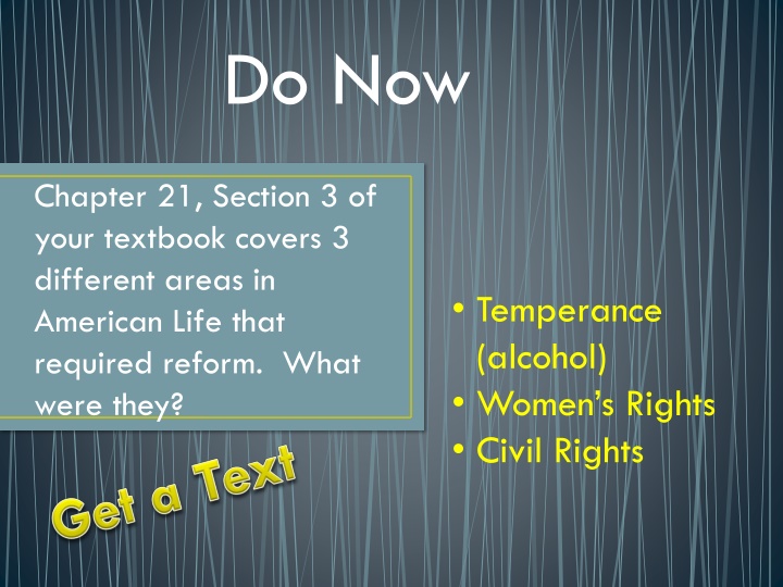 Progressive Reforms and Social Movements in American Life