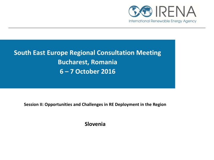 Renewable Energy Deployment in Slovenia: Achieving Targets and Overcoming Challenges