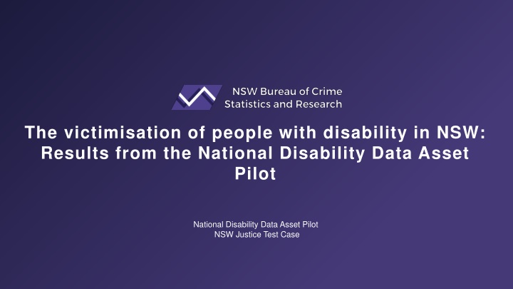 Victimisation of People with Disability in NSW