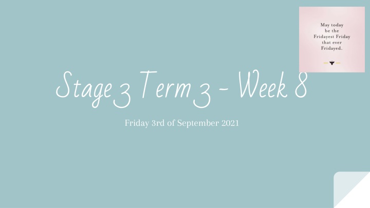 Week 8 Spelling Activities and Language Features in an Informative Text