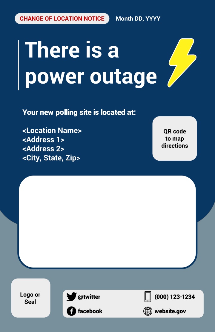 Election Location Change Notices