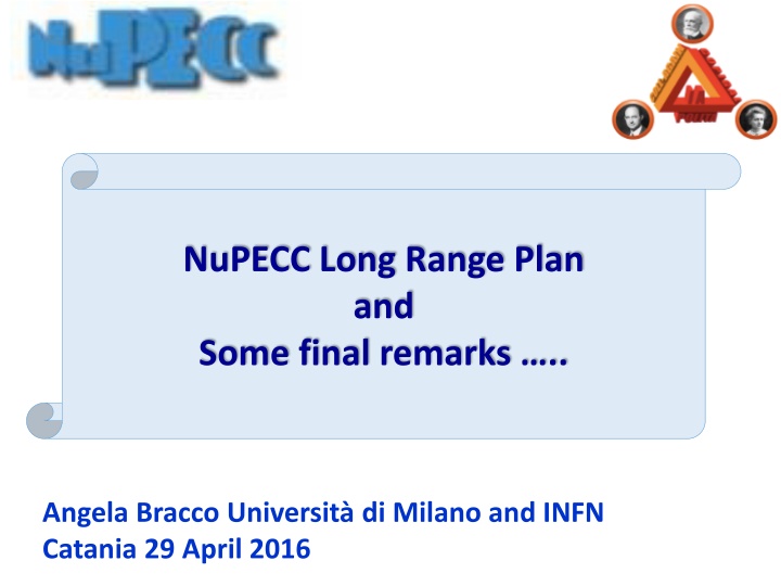 Nuclear Physics Long Range Plans: Perspectives and Objectives