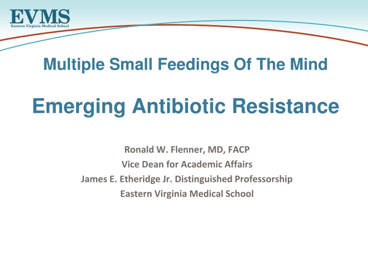 Antibiotic Resistance in Healthcare Settings