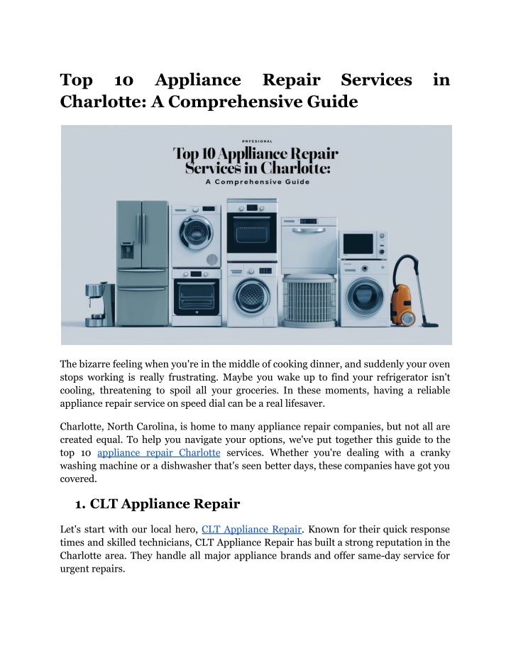 top charlotte a comprehensive guide n.w