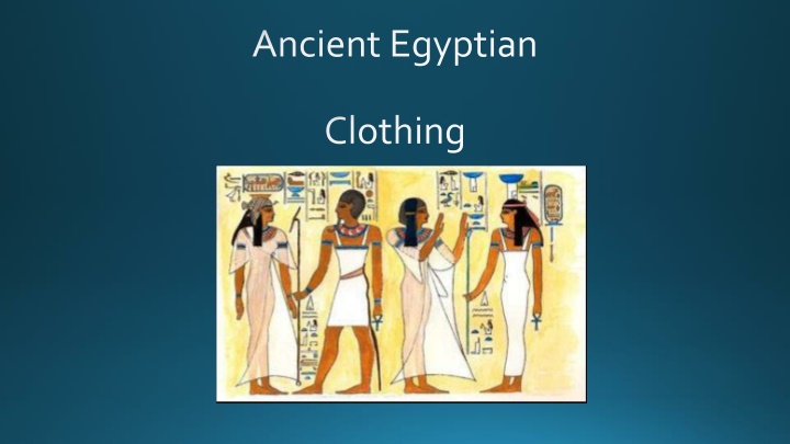 Ancient Egyptian Clothing: Linen, Jewelry, and Fashion Trends