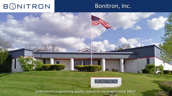 Bonitron, Inc. Industrial Electronics for Power Quality and Ride-Thru Solutions