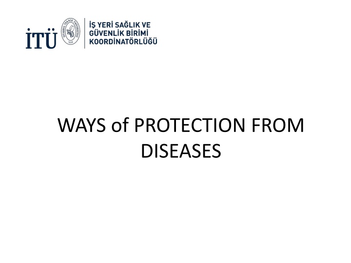 Disease Prevention and Protection Methods