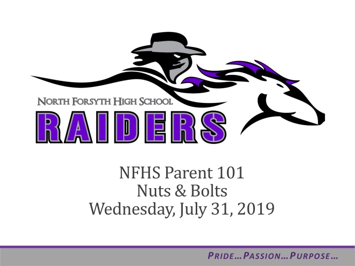 NFHS Parent 101: Pride, Passion, Purpose in Action