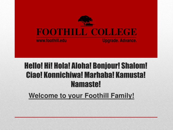 Welcome to Student Activities at Foothill College: Empowerment, Leadership, and Engagement