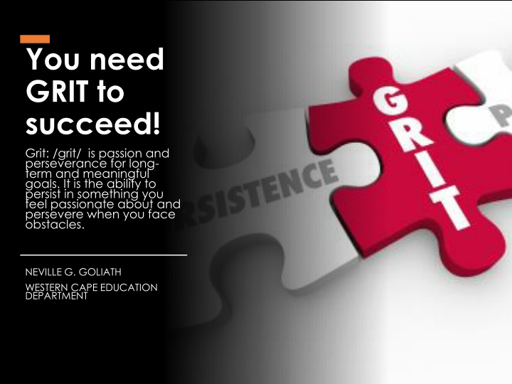 Unleashing the Power of Grit for Success