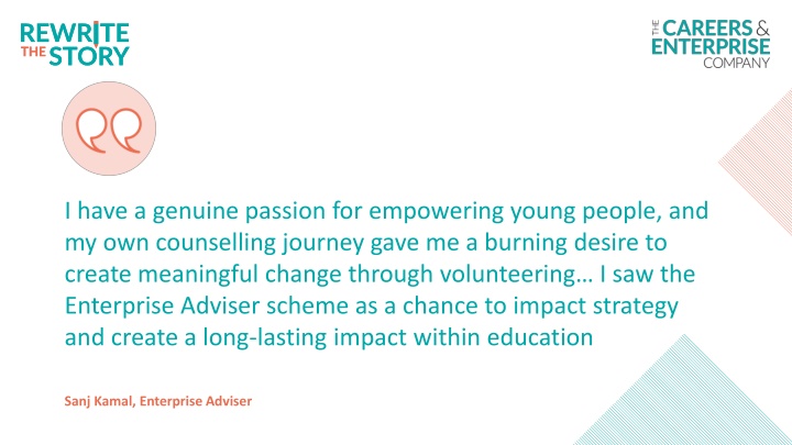 Inspiring Testimonials from Enterprise Advisers Making a Difference