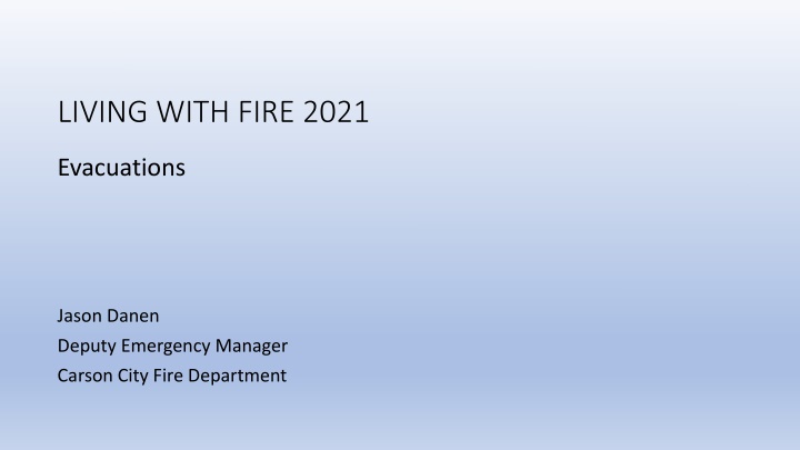Emergency Communication and Evacuation Procedures in Carson City