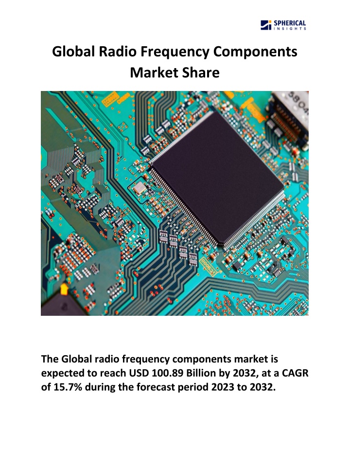 global radio frequency components market share n.w