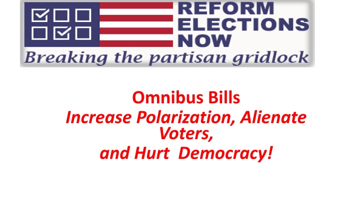 The Impact of Omnibus Bills on Democracy and Marketing Strategies