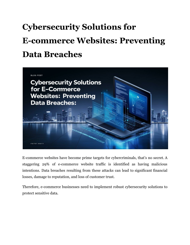 cybersecurity solutions for n.w