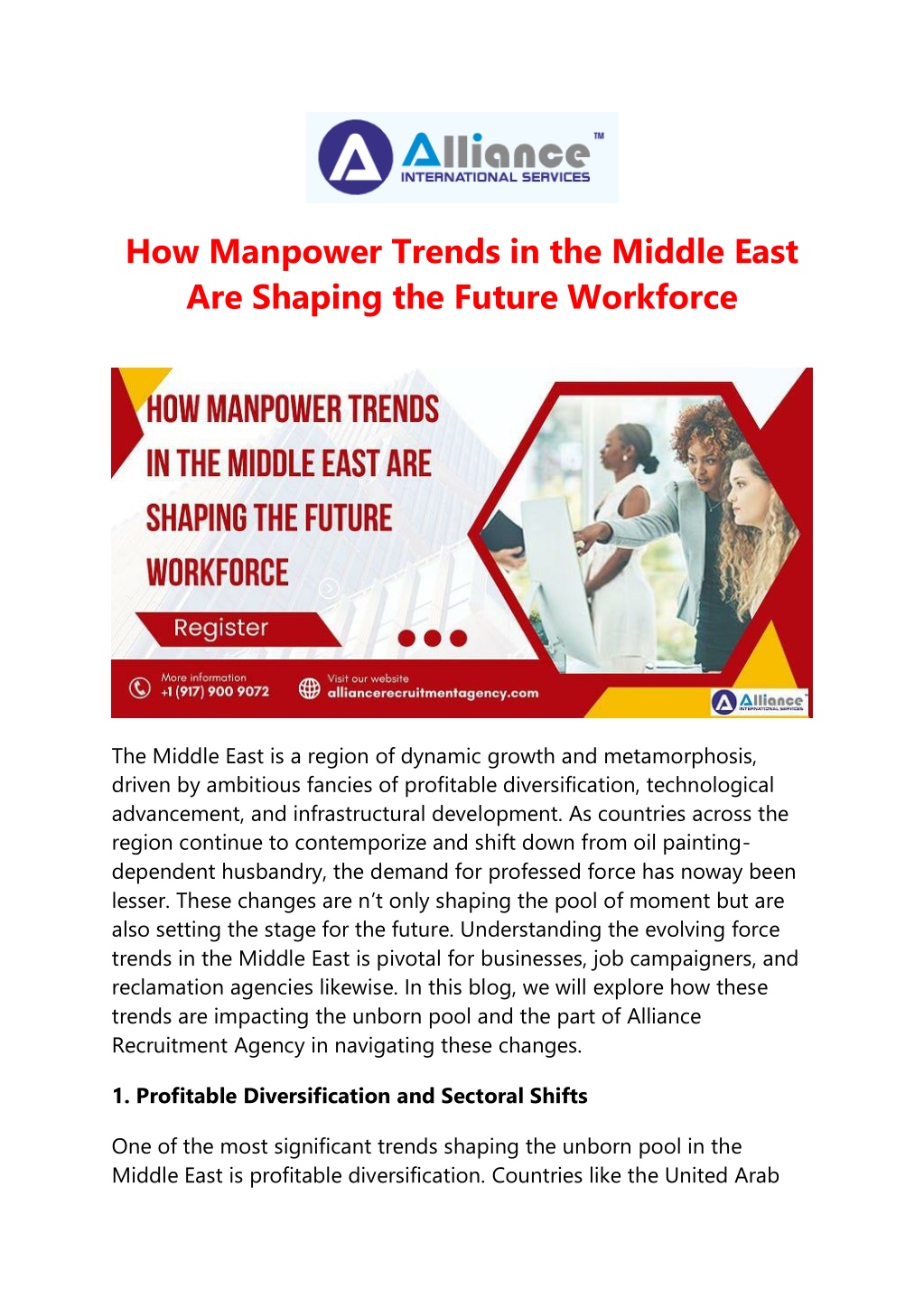 how manpower trends in the middle east l.w