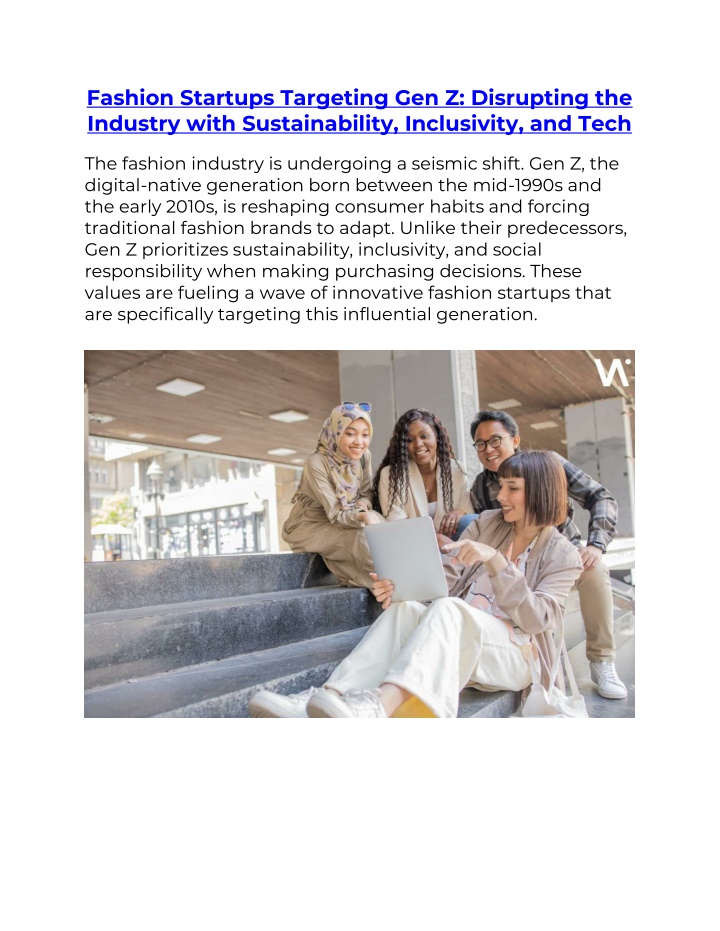 fashion startups targeting gen z disrupting n.w