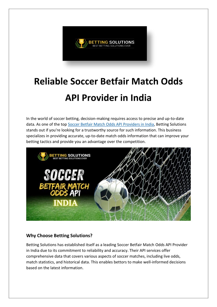 reliable soccer betfair match odds n.w