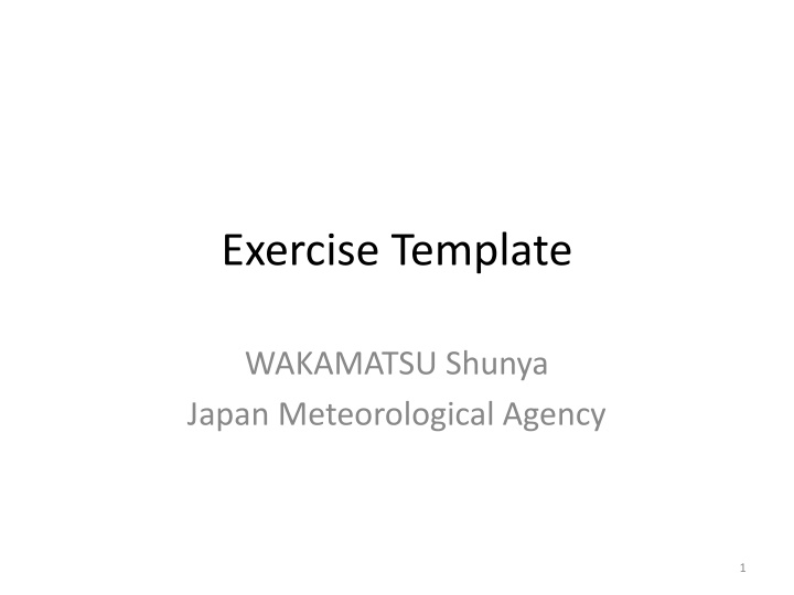 Climate Change Analysis by Japan Meteorological Agency